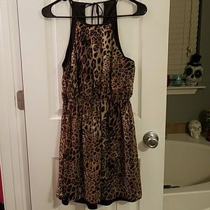 Cute Animal Print Dress